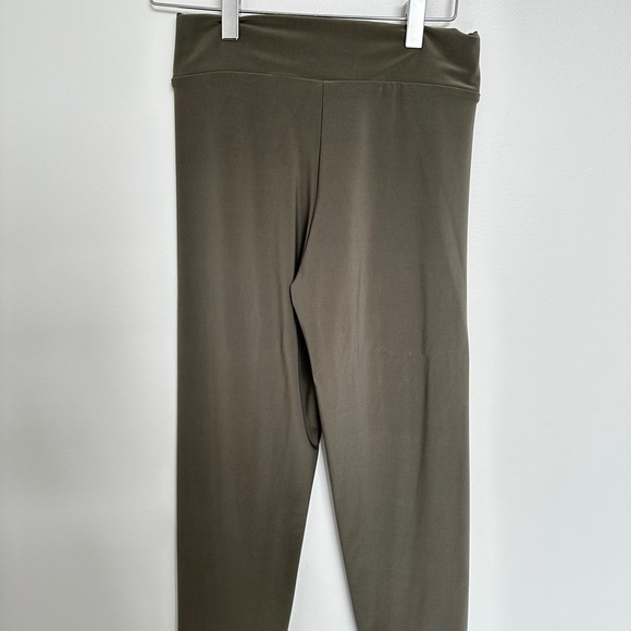 Dance Custom Olive Green Long Sleeve Crop Top and Pant Set - adult medium - Picture 4 of 4